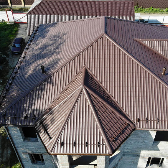Монтаж сложной крыши и кровли в Оренбурге и Оренбургской области